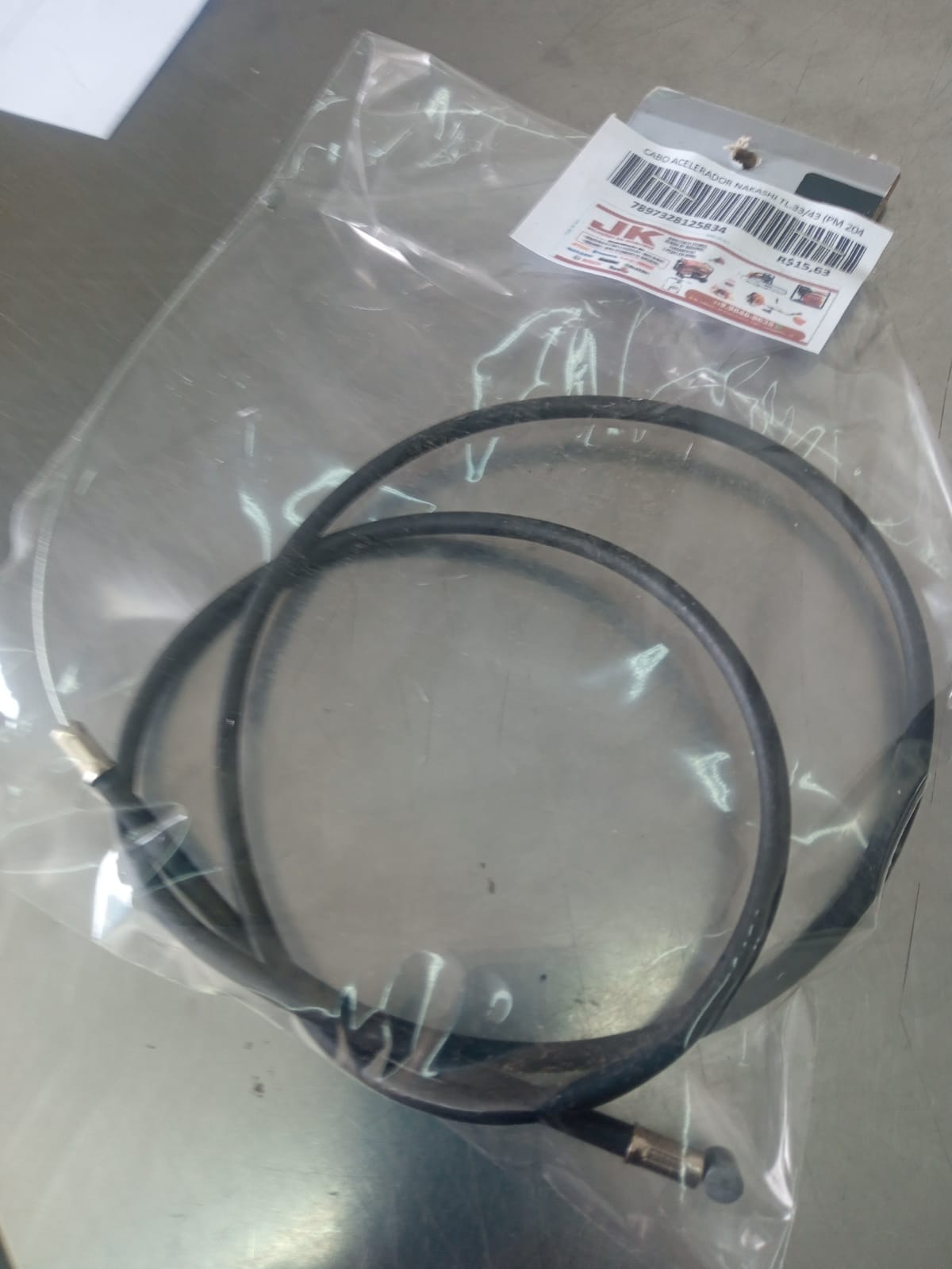Cabo Acelerador Roçadeira Nakashi TL.33/43/52cc