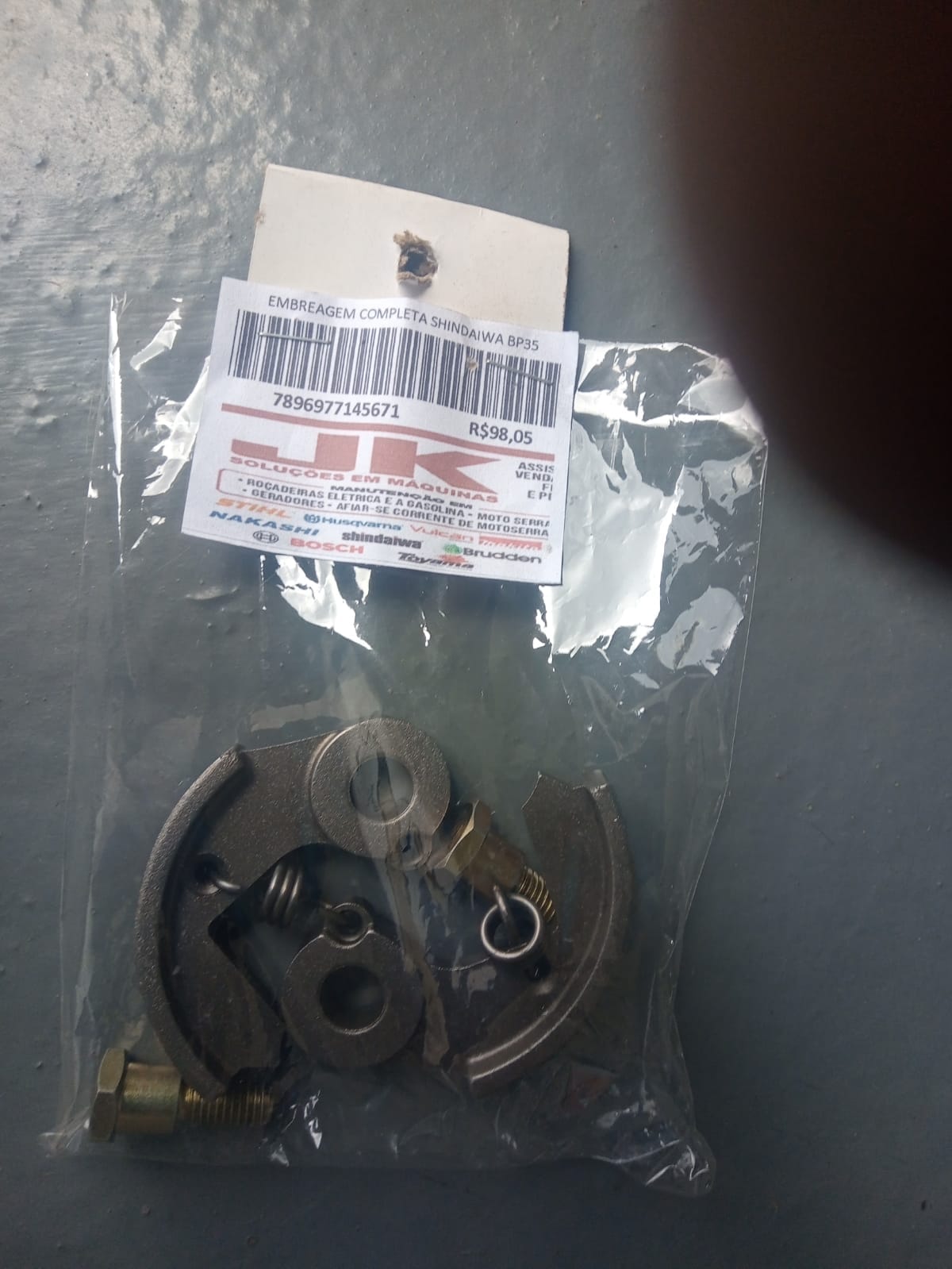 Embreagem Compl. Compatível Roçadeira Shindaiwa C35 B45 Bp35(PM240)