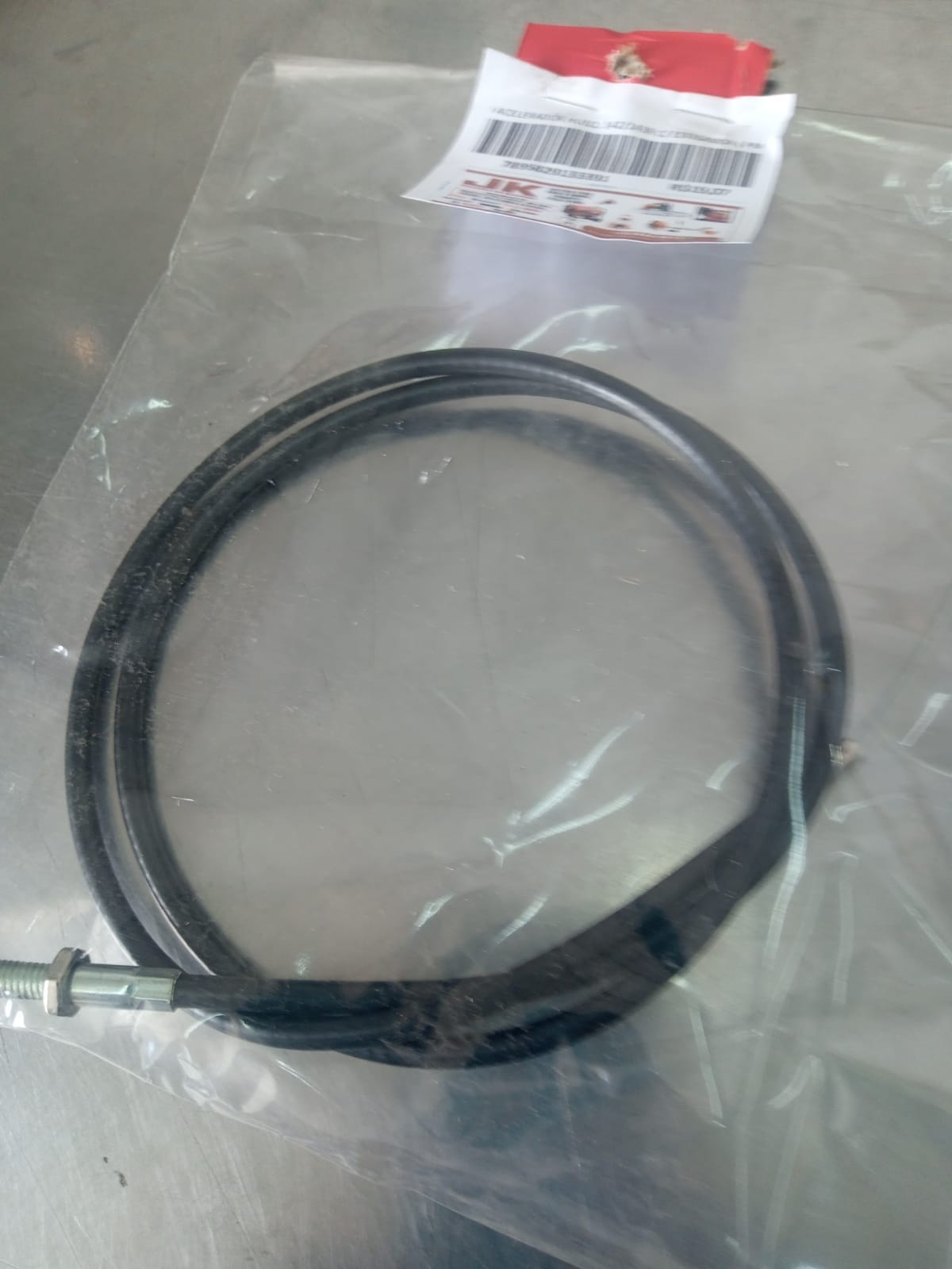 Cabo Acelerador Roçadeira Husqvarna 142/143r com Esticador (PM272)