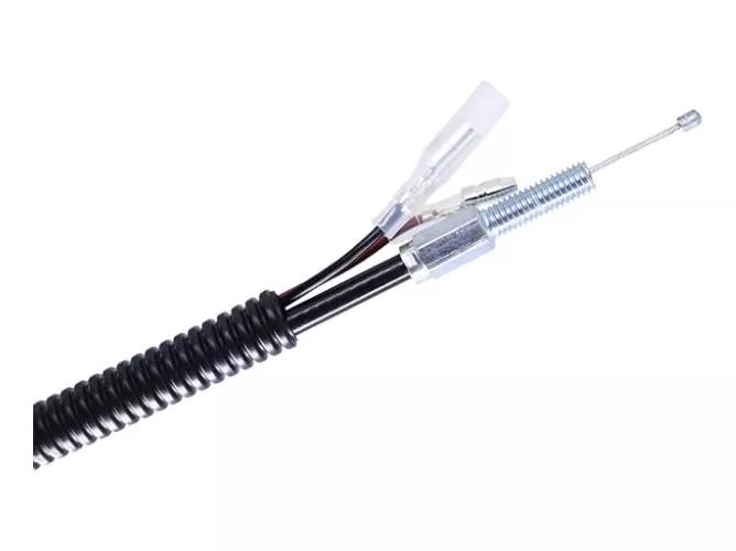 Punho De Comando Completo Com Cabo Acelerador Para Rocadeira VR330P/VR430P
