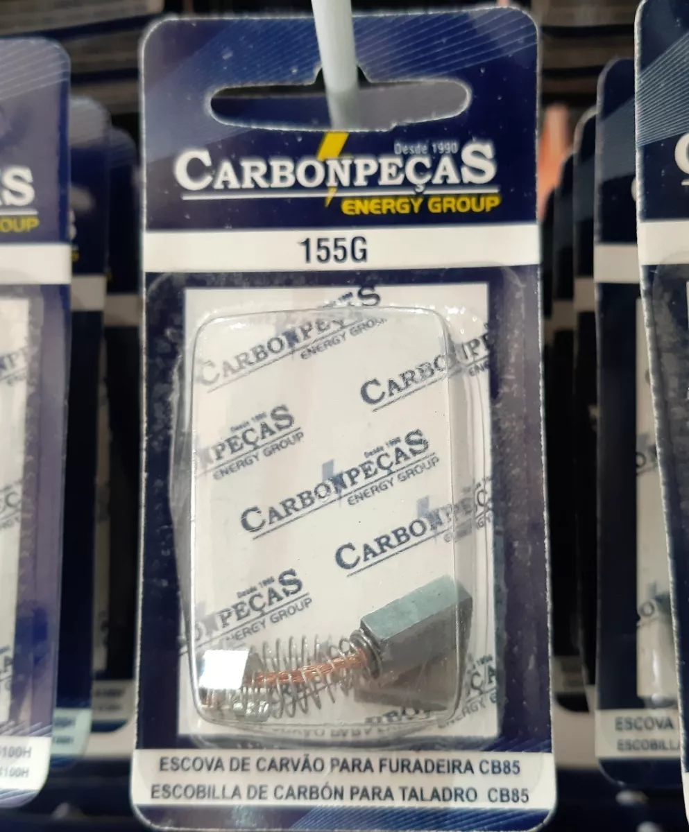 Escova de Carvão Para Furadeira Cb64 1010 1320 C155g