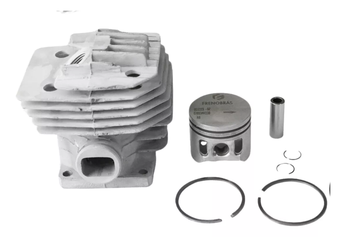 Kit Cilindro 40mm Para Rocadeira Stihl Fs 280 Frenobras